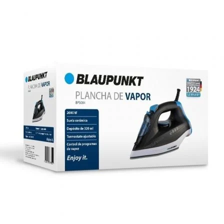 Blaupunkt BP5004 Plancha de vapor 2600W con suela cerámica